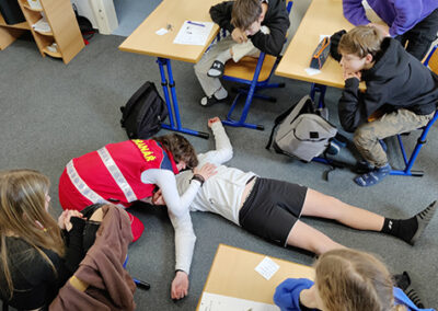 Praktický kurz první pomoci pro studenty